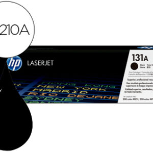 Toner hp 131a laserjet m251/m276 preto 1600 pag