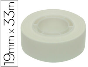 Fita adesiva apli 33 mt x 19 mm cor branco