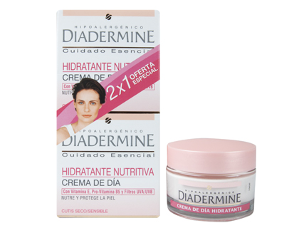 Creme hidratante diadermine para pele seca e sensivel 50ml pack de 2 Creme hidratante diadermine para pele seca e sensivel 50ml pack de 2
