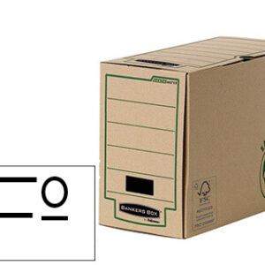 Caixa para arquivo definitivo fellowes folio cartao reciclado lombada 150 mm