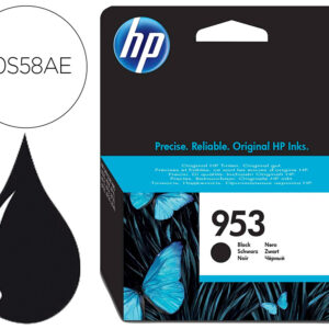 Tinteiro hp 953 officejet pro 8210 / 8218 / 8710 / 8715 / 8718 / 8719 / 8720 / 8725 / 8730 / 874 preto 1.000 pag