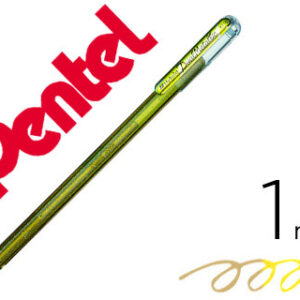 Roller pentel k110 dual metallic cor ouro