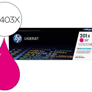 Toner hp 201x laserjet pro m252 /mfp m277 magenta 2.300 pag