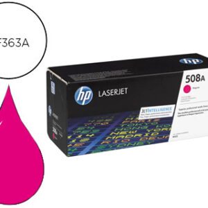 Toner hp 508a laserjet enterprise m552/553/577 magenta 5.000 pag