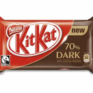Kit kat nestle dark 70% cacao pack de 4 barras - 12300700