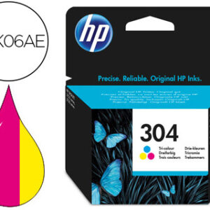 Tinteiro hp n.304 deskjet 3000 / 3720 / 3730 tricolor 100 paginas