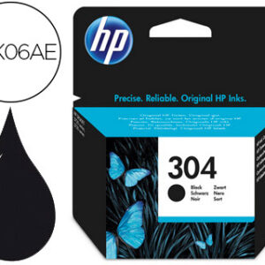 Tinteiro hp n.304 deskjet 3000 / 3720 / 3730 preto 120 paginas
