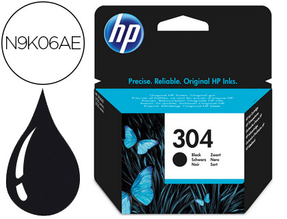Tinteiro hp n.304 deskjet 3000 / 3720 / 3730 preto 120 paginas Tinteiro hp n.304 deskjet 3000 / 3720 / 3730 preto 120 paginas