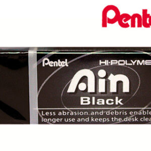 Borracha preta pentel hi-polymer pequena