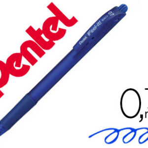 Esferografica pentel retratil bx417 cor azul
