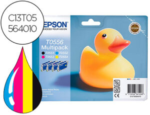 Tinteiro epson t0556 stylus photo rx420 pack multicolor