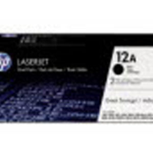 Toner laser hp q2612a preto