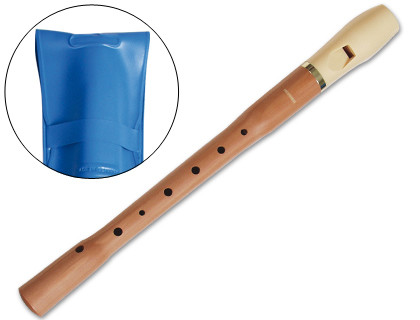 Flauta madeira hohner 2 pecas Flauta madeira hohner 2 pecas