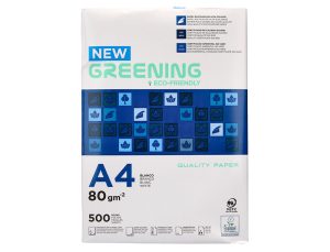 Palete de Papel fotocopia greening din a4 pack 500 folhas 80 gr 300uni.