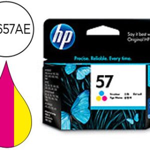 Tinteiro hp c6657ae 57 tricolor alta capacidade