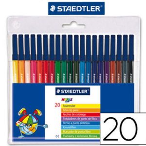 Marcador staedtler noris club 20 unidades - 326WP20