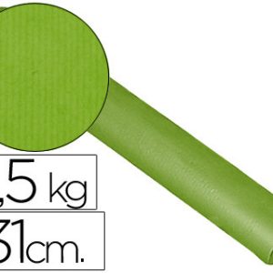 Papel fantasia kraft liso pistache 31 cm 3.5 kg