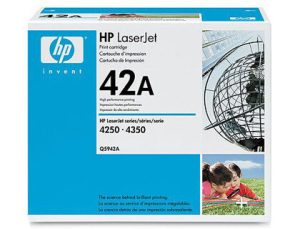 Toner laser hp q5942a preto