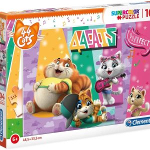 Puzzle 104 peças- Gatos