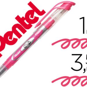 Marcador fluorescente pentel sl12 rosa