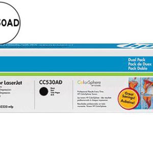 Toner hp laserjet cor cp2025 preto 3.500 pag
