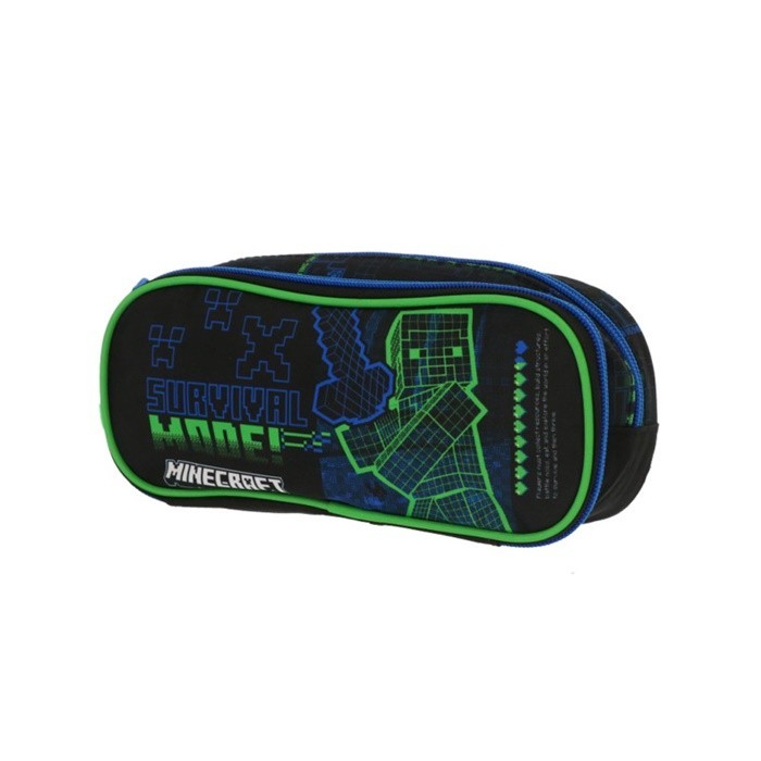 Estojo Oval Minecraft Estojo Oval Minecraft