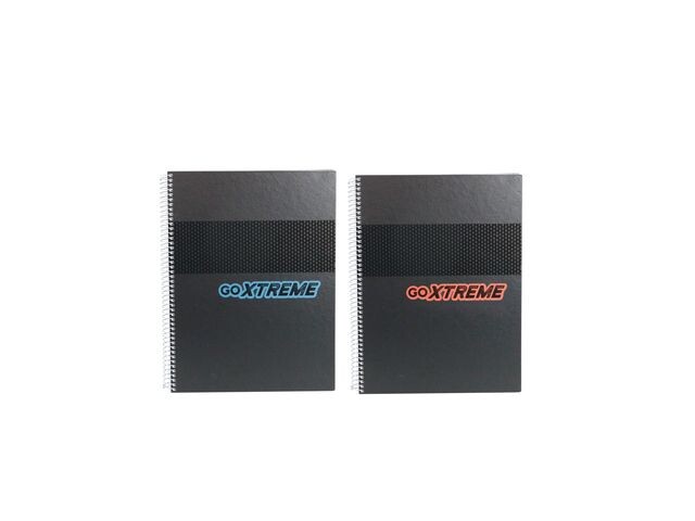 Caderno Espiral capa Dura A4 80f/90g P Evaw goXTREME 111118 Caderno Espiral capa Dura A4 80f/90g P Evaw goXTREME 111118