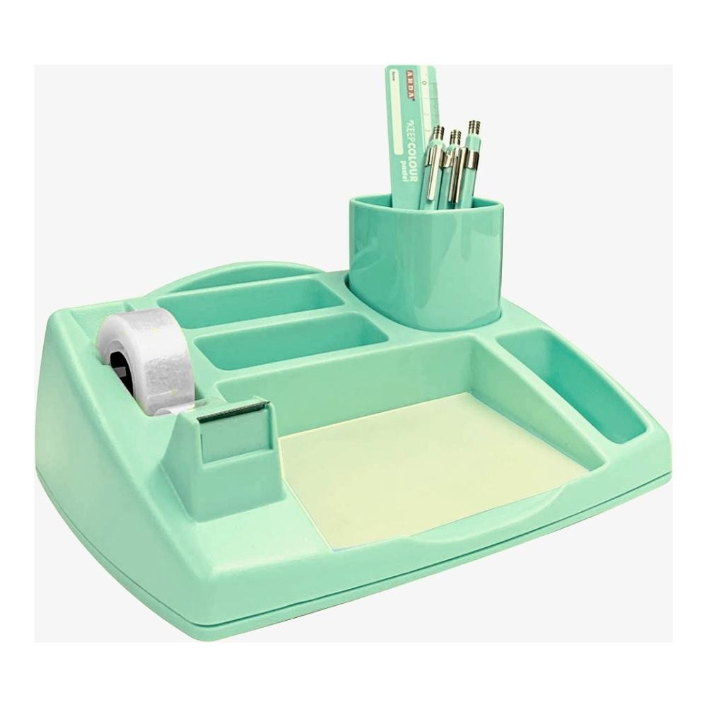 Organizador Secretária Oliver Pastel Verde ARDA Organizador Secretária Oliver Pastel Verde ARDA