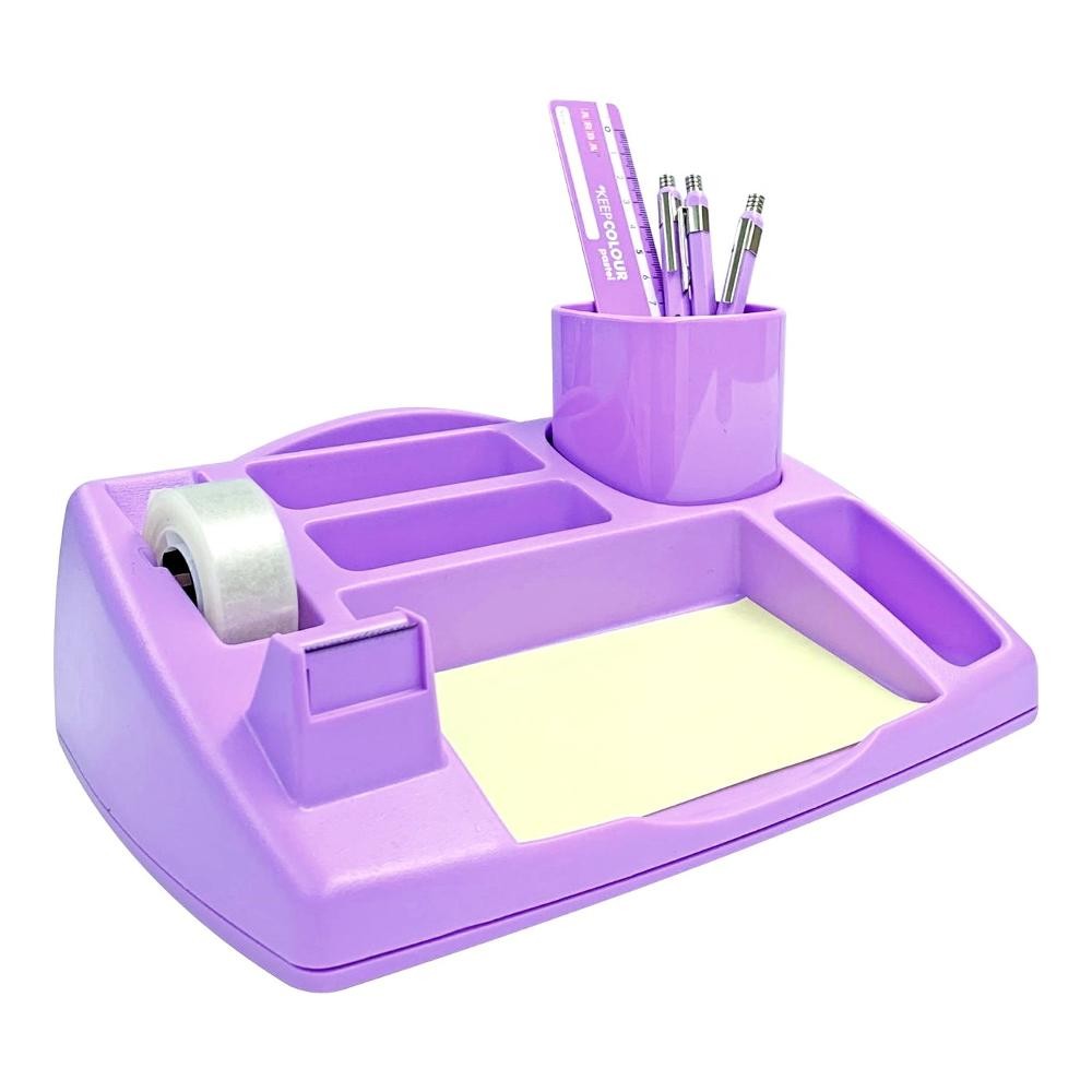 Organizador Secretária Oliver Pastel Lilas Arda Organizador Secretária Oliver Pastel Lilas Arda
