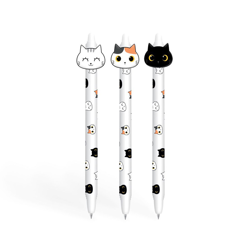 Canetas apagáveis iTotal - Gato Canetas apagáveis iTotal - Gato