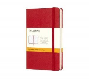 Moleskine Pocket Ruled Hardcover Red