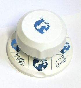 Furador Artoz bola de Natal 36x36mm