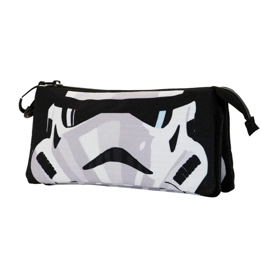 Porta-lápis Trooper Star Wars triplo Porta-lápis Trooper Star Wars triplo