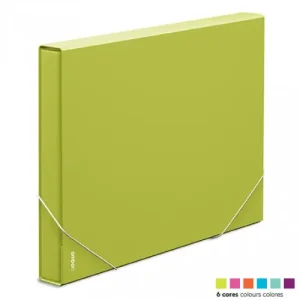 Ambar Pasta A4 c/ Elásticos Lombada 4cm Sortido