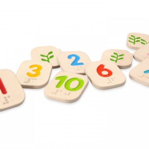Plan Toys Números 1-10 Braille