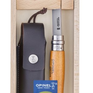 Navalha opinel Carbono Nº8 Bolsa e caixa
