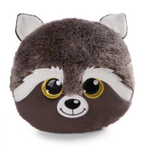 Almofada Cinzenta 32x32cm Guaxinim Clooney – Glubschis
