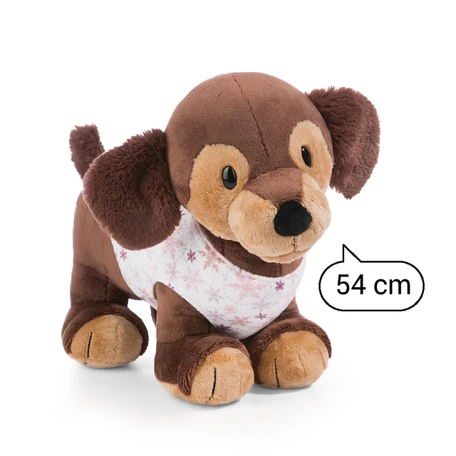 Peluche Cadela Skida com vestido Peluche Cadela Skida com vestido