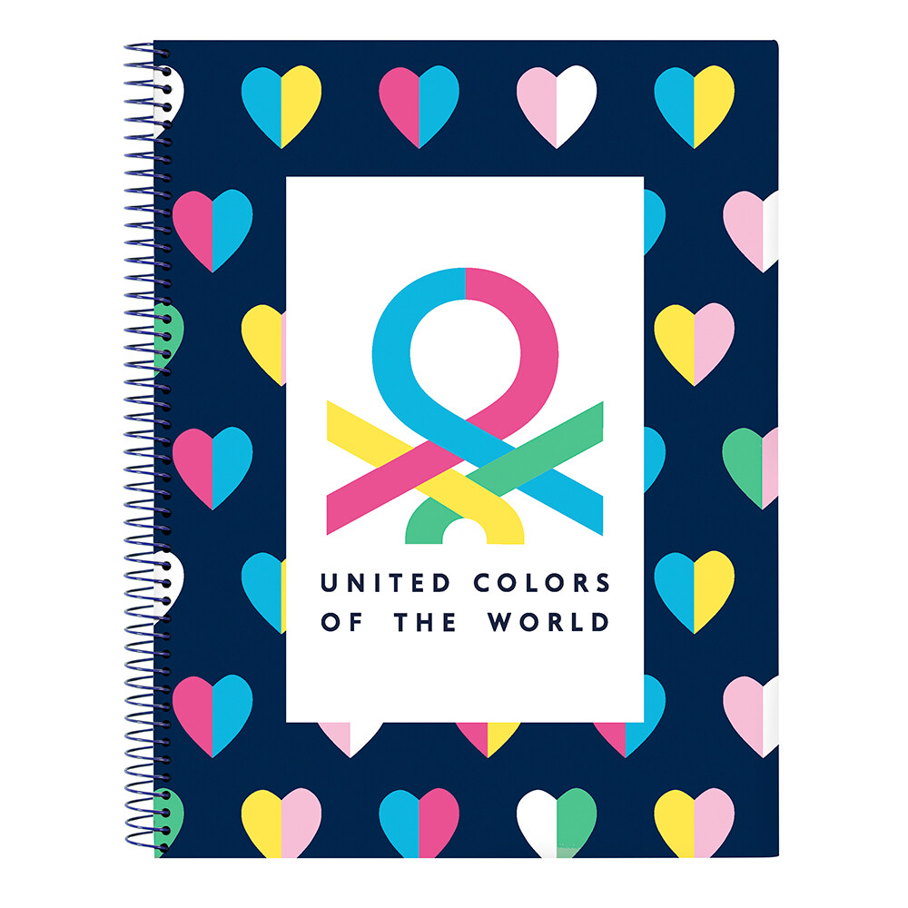 Caderno A4 120 Folhas Benetton Caderno A4 120 Folhas Benetton