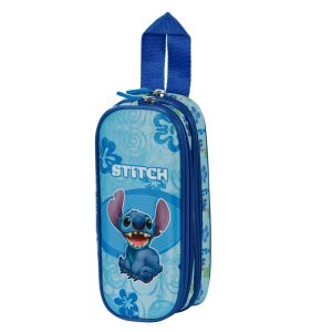 Porta-lápis 3D Aloha Stitch Disney duplo