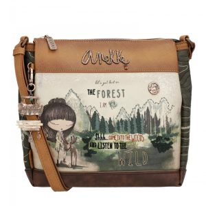 Bolsa de ombro com compartimento triplo The Forest