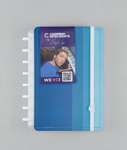 Caderno Inteligente A5 Blue Creat Journal By Miguel Luz Caderno Inteligente A5 Blue Creat Journal By Miguel Luz