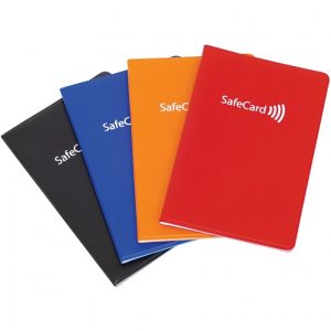 Carteira P/2Cartões SafeCard cores sortidas