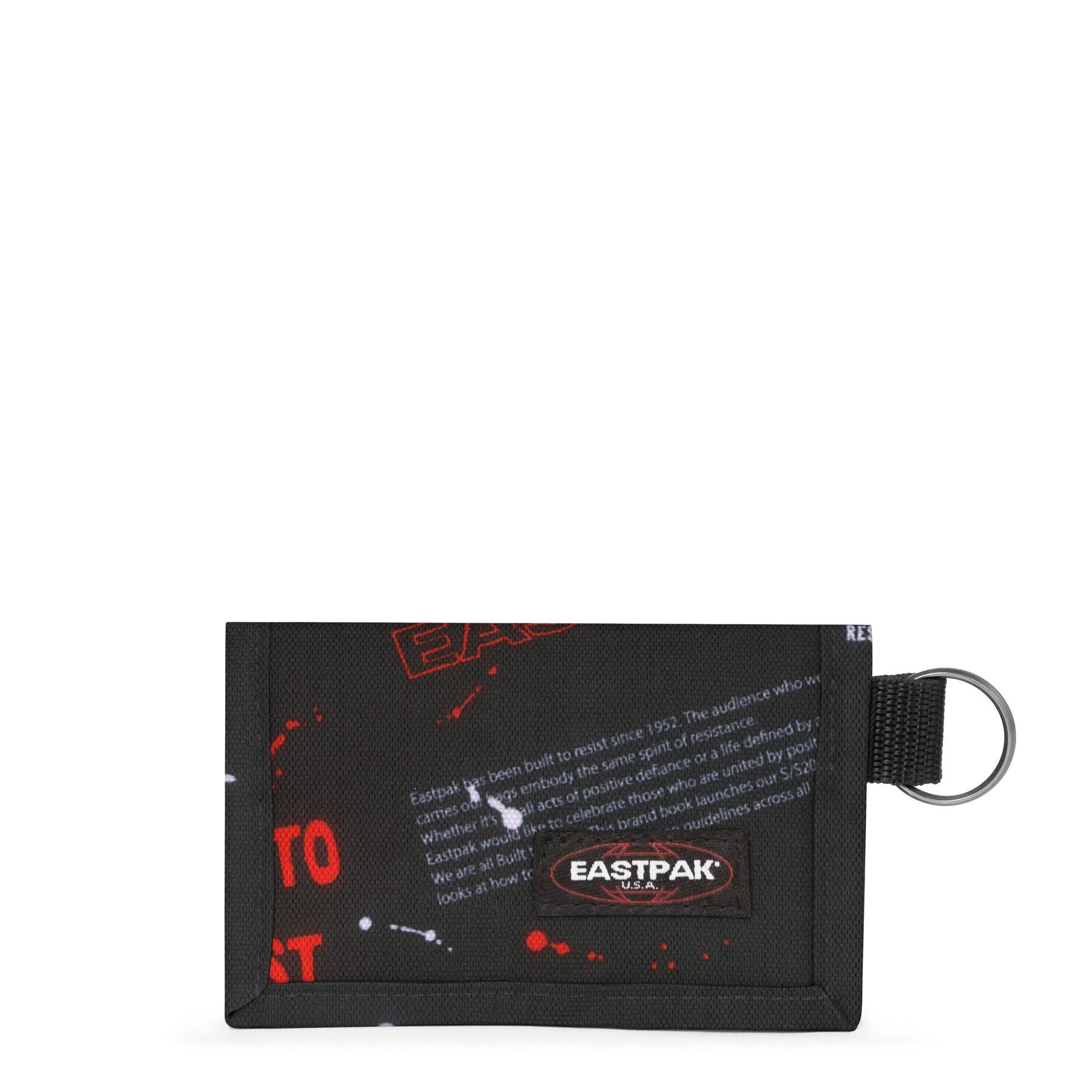 Mini Carteira Eastpak Crew Tags Black Mini Carteira Eastpak Crew Tags Black