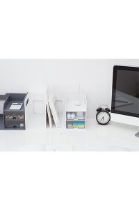 SYSMAX BOOK RACK C/GAVETAS BRANCO REF.280141