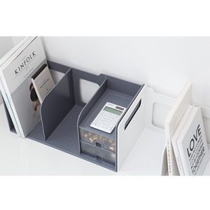 SYSMAX BOOK RACK C/GAVETAS CINZA REF.280139