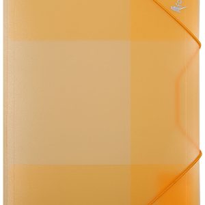 Pasta de Abas com elásticos SHEER A4 Amarelo