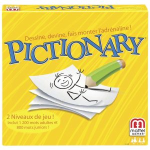 Jogo Tabueleiro Pictionary Família