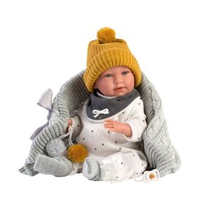 Mimo chorão Pijama Cinza e Manta 42cm