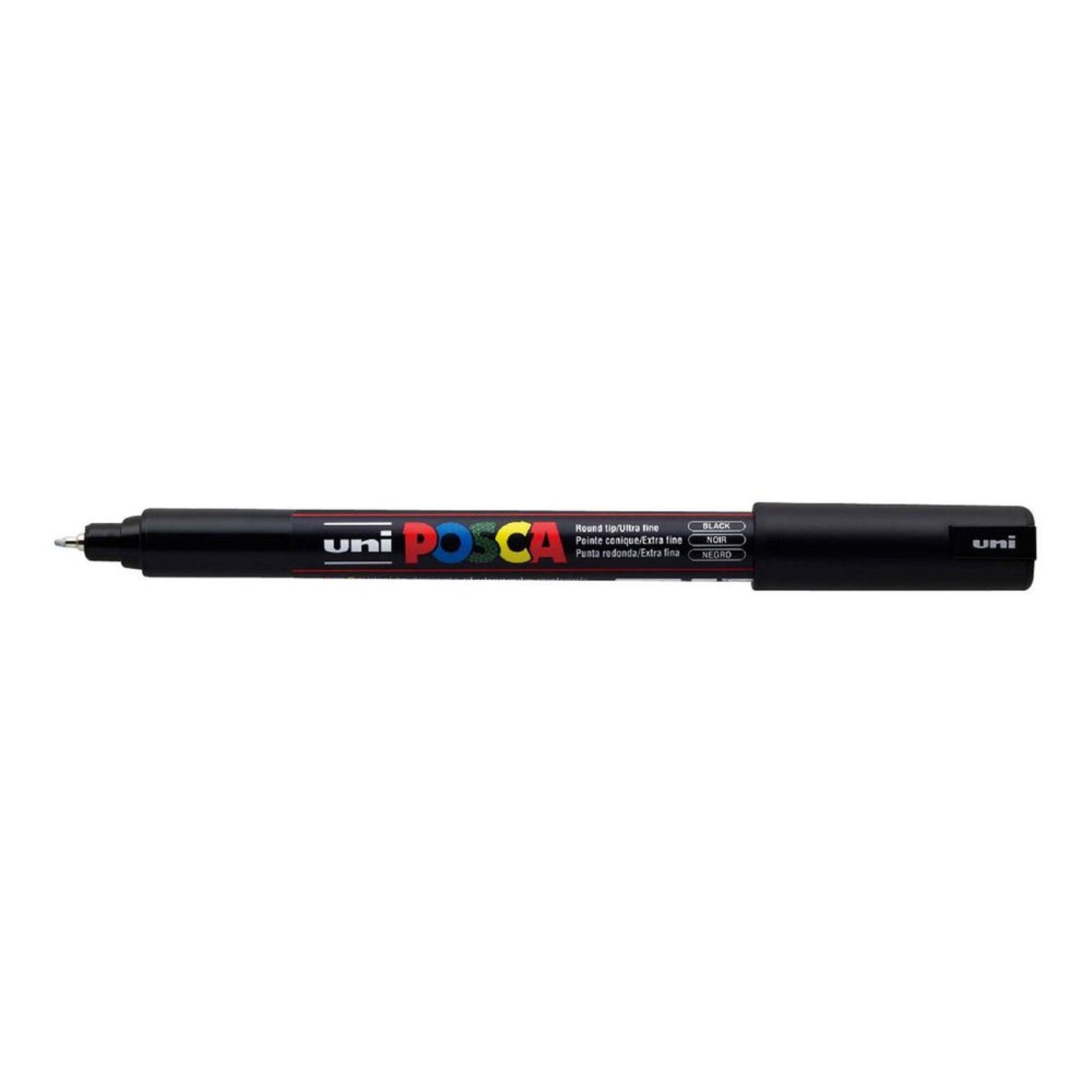 Marcador POSCA Fineliner PC-1MR Ponta Ultrafina Preto (Ponta de 0 Marcador POSCA Fineliner PC-1MR Ponta Ultrafina Preto (Ponta de 0